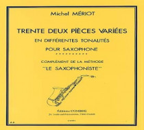 MERIOT - 32 pièces variées - Saxo
