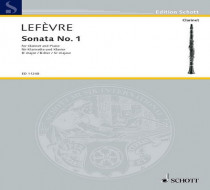 LEFEVRE - SONATA I - clarinette