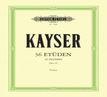 KAYSER - 36 études opus 20