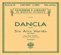 DANCLA 6 airs variés violon