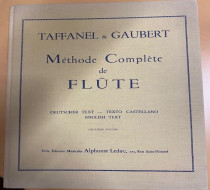 Taffanel et Gaubert - méthode complète flute vol 2