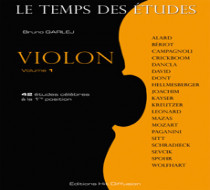 Le temps des études - Violon - Vol 1