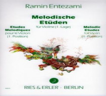 ENTEZAMI - Etudes violon - Vol 1