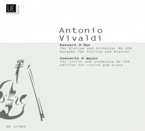 VIVALDI - concerto D major violon/piano