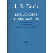 BACH - three adagios