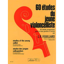 FEUILLARD - 60 études du jeune violoncelliste