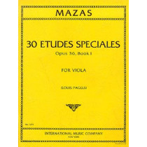 MAZAS - 30 études spéciales viola