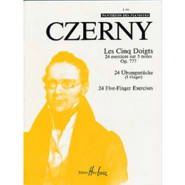 CZERNY - Les 5 doigts opus 777