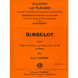 PAUBON Bimbelot flûte et piano