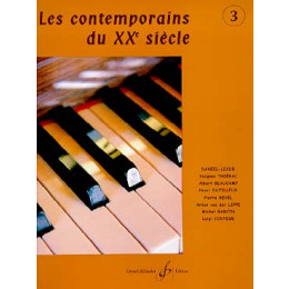 les contemporains du XXe siècle piano