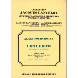 FOURCHOTTE concerto clarinette