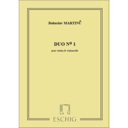 MARTINU DUO N° 1 violon et cello
