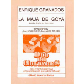 GRANADOS la maja de Goya 2 guitares