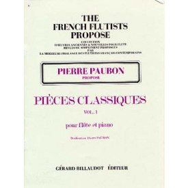 PAUBON - pièces classiques vol 1 - Flûte