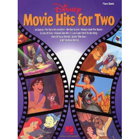 DISNEY - Movie Hits for Two - Piano 4 Mains