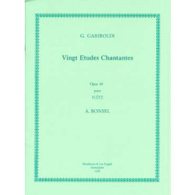 GARIBOLDI - 20 Etudes chantantes Op 88 - Flûte