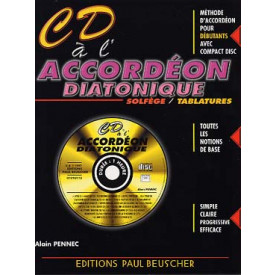 CD à l'accordéon diatonique + CD