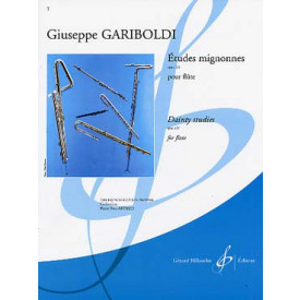 GARIBOLDI - Etudes Mignonnes Op 131 - Flûte