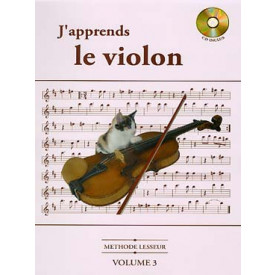 LESSEUR - j'apprends le violon vol 3