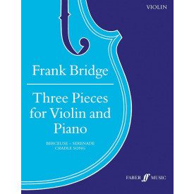 BRIDGE three pieces for  violon