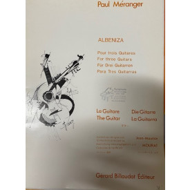 MERANGER Albeniza 3 guitares