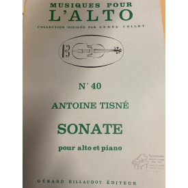 TISNE - sonate n° 40 alto
