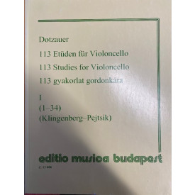 DOTZAUER 113 études pour violoncelle