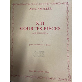 AMELLER - XIII courtes pièces contrebasse