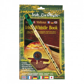 WALTONS - Pack Irish tin whistle en Ré + CD