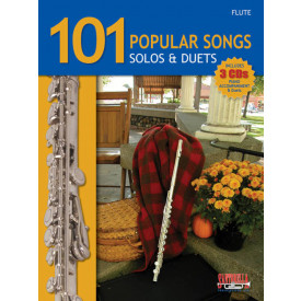 101 popular songs solos/duets flute