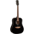 EKO - Pack guitare Folk - Ranger 6 BLK