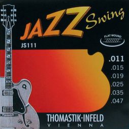 THOMASTIK - Cordes jazz - 11/47 - Filé plat