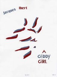 IBERT - A giddy girl - Piano