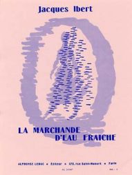 IBERT- la marchande d'eau fraiche - Piano