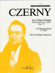 CZERNY - Les 5 doigts opus 777