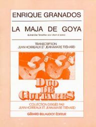 GRANADOS la maja de Goya 2 guitares
