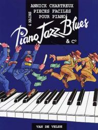 CHARTREUX - Piano Jazz Blues - 4 mains