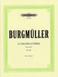 BURGMULLER 25 études faciles et progressives