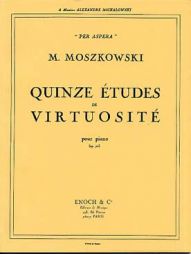 MOSZKOWSKI 15 études de virtuosité 