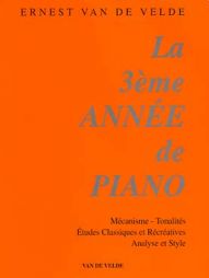  VAN de VELDE la 3ème année de piano