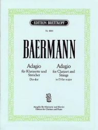 BAERMANN - Adagio - Clarinette / Piano