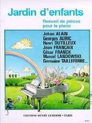 Jardin d'enfants - pièces pour piano