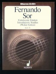 SOR introduction à l'étude de la guitare