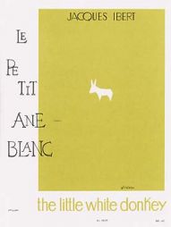 IBERT - Le petit âne blanc - Flûte et piano