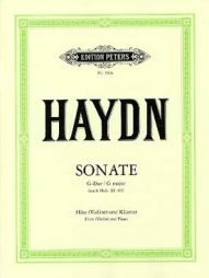 HAYDN concerto G major flûte et piano