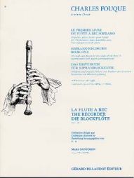 FOUQUE le premier livre de flûte soprano
