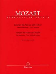 MOZART sonates Mozart violon et piano