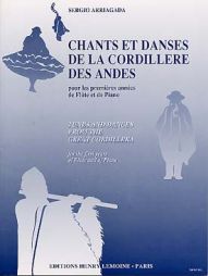 ARRIAGADA chants et danses  flûte+piano