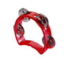 MINI TAMBOURIN ROUGE