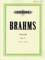 BRAHMS - valses opus 39 4 mains